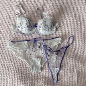 Adore Me Elie Bra and Panties